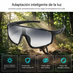 【2 unidades por 25 euros】🛡️ Gafas deportivas con tecnología fotosensible y protección UV400. Ultraligeras, resistentes a golpes y con agarre antideslizante.