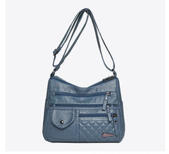 🔥Último día⏰50% de descuento👜Bolso de cuero suave de gran capacidad y múltiples capas para mujer