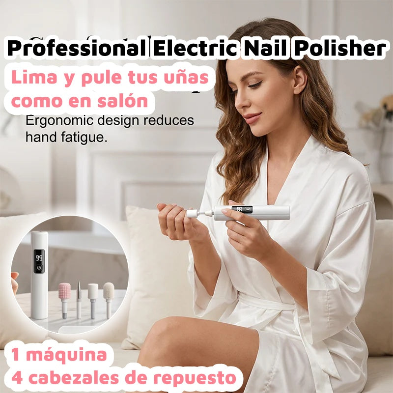 ✨ Professional Electric Nail Polisher 💅⚡ Lima y pule tus uñas como en salón