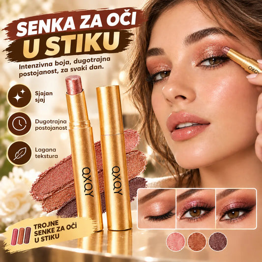 🔥【Kupite 1, dobijte 1 gratis】 ✨3-u-1 sjenilo u stiku – trenutni sjaj, lifting efekt i dugotrajnost 💄