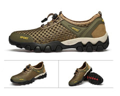 👓👓【39-44】2025 zapatos de senderismo al aire libre de verano de malla transpirable