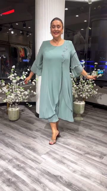 【S-5XL】❤️2024 Nuevos vestidos de gasa de alta calidad