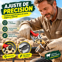 Tijeras de podar multifuncionales SK5, afiladas y duraderas, de alta resistencia.