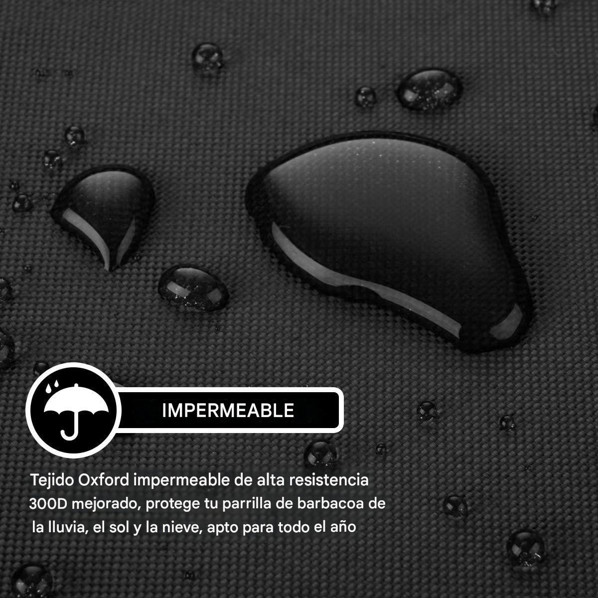 💦 Funda impermeable para parrilla de barbacoa: ¡Protección perfecta para tus parrillas! 🔥