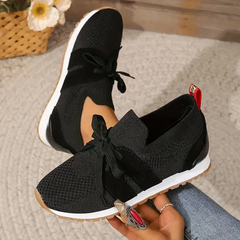【35-43】Zapatillas ortopédicas tejidas y transpirables para mujer
