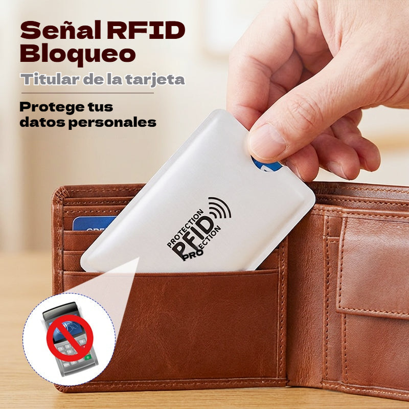 🔥【20 piezas】💳Funda protectora RFID para tarjetas de crédito