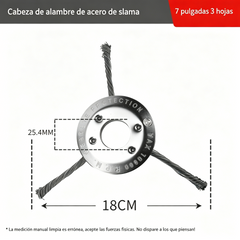 🧰🔥Última oferta especial 【Compra 1 y recibe 1 gratis】🔥Cortador de maleza de alambre
