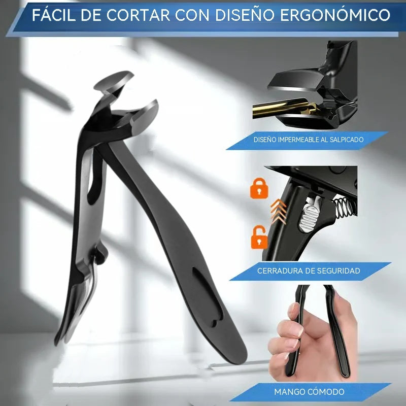📢📢 ¡50% DE DESCUENTO! ✂️ Diseño perfectamente curvado | Cortaúñas de acero inoxidable | Fácil agarre para personas mayores ✨【50% DE DESCUENTO】