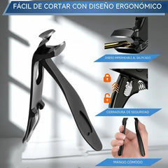 📢📢 ¡50% DE DESCUENTO! ✂️ Diseño perfectamente curvado | Cortaúñas de acero inoxidable | Fácil agarre para personas mayores ✨【50% DE DESCUENTO】