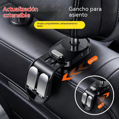 🚗🔥【Compra 1 y llévate 1 gratis】Ganchos multifuncionales para los respaldos de los asientos del coche.