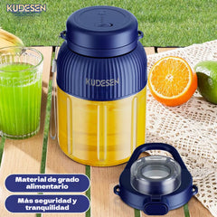 📢📢¡Último día – 50 % de descuento!⏰Vaso exprimidor portátil con mezclador – inalámbrico y potente 🍓 para casa y para llevar contigo