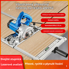 Přenosný multifunkční nástroj na řezání plechů