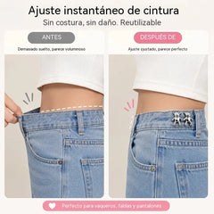 【Compra 8 y llévate 8 gratis】Hebilla de cinturón con forma de oso, una herramienta mágica para ajustar el tamaño de la cintura.