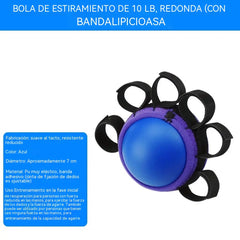 【📢50% de descuento】Pelota de entrenamiento para la rehabilitación de la fuerza de agarre, para personas mayores o supervivientes de un ictus, con aro fijo.