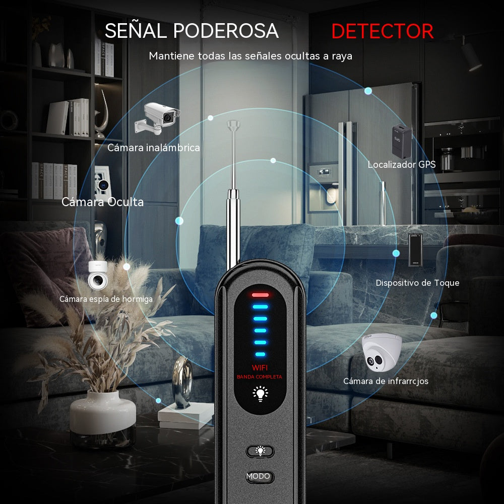 🏨【Garantizando su seguridad】😱Detector de cámaras ocultas: protege tu privacidad