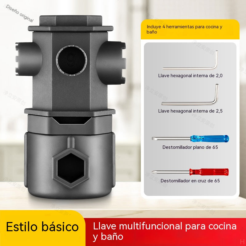 🔧Herramienta universal para desmontar el núcleo de la válvula de grifos de cocina y baño