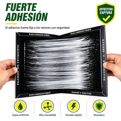 🐭💥【3 piezas】Trampas para ratones adhesivas extragruesas y súper resistentes | Ideales para hogares, tiendas y almacenes🏠