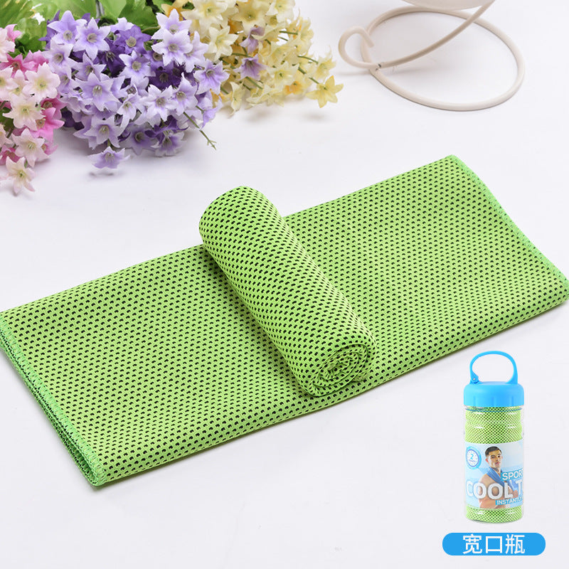 🎁¡Compra uno y llévate otro gratis por el último día!❄💦Una toalla fresca y absorbente que puedes usar en cualquier momento y lugar. Reutilizable, suave, absorbente, refrescante y portátil.