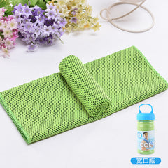 🎁¡Compra uno y llévate otro gratis por el último día!❄💦Una toalla fresca y absorbente que puedes usar en cualquier momento y lugar. Reutilizable, suave, absorbente, refrescante y portátil.