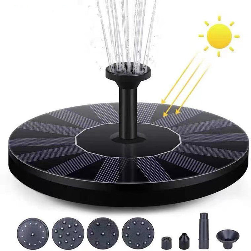 💥Fuente de agua alimentada por energía solar