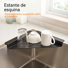 🧼 Organizador de Cocina con Drenaje Automático