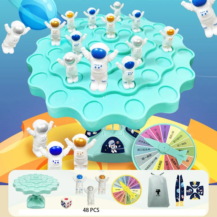 ✨🎁【Compre uno y llévese otro gratis】Astronaut Balance juguete educativo interactivo para padres e hijos