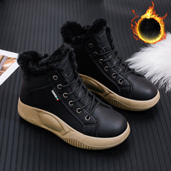 【Nuevas llegadas para otoño e invierno】Botas altas tipo Martin de cuero de alta calidad