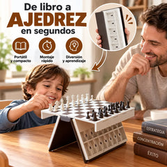 ♟️🧩Juego de mesa de lógica con cartas de ajedrez.