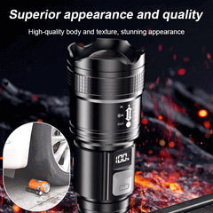✨️【35%OFF】🔦Nueva luz de patrulla exterior, potente linterna con disparo prolongado