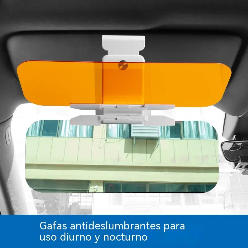 🔥🚗 Parasol para coche, espejo retrovisor para coche de día y de noche con protección anti-luces altas