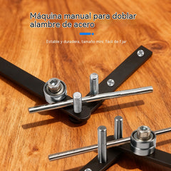 Máquina dobladora de barras de refuerzo manual de alta resistencia