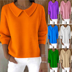 🔥【S-3XL】Top cómodo de manga larga con cuello en V para otoño e invierno