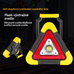 🔥Nuevo producto 2026🔥 Luz de advertencia triangular solar de emergencia tres en uno