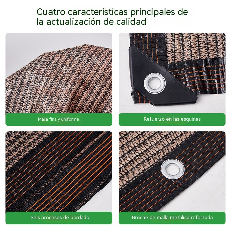 🏆【🔥Oferta imperdible】☀️⛱️【2*5m】Mallas aislantes térmicas y de protección solar para patios exteriores.