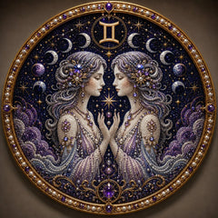 🌙 ¡Magia en tu pared! Lujoso kit de diamantismo 3D de constelaciones, para crear un ambiente mágico en tu hogar 🔮