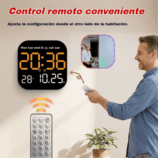 🕰️ ¡Más de 50.000 unidades vendidas! 🛏️ ¡40% de descuento por tiempo limitado! Reloj digital para el hogar y la oficina: ¡despierte suavemente y olvídese de las alarmas molestas!