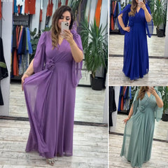 👗【Compra uno y llévate otro gratis】💥【S-5XL】Vestido de moda nuevo, diseño clásico, elegante y sencillo