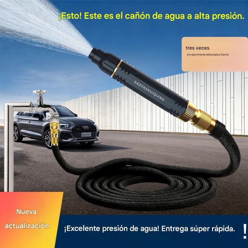 🚗Juego de boquillas telescópicas para manguera de agua