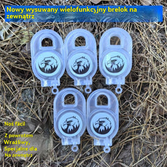 【Kup 2, otrzymaj 2 gratis】Pułapka sprężynowa do użytku na zewnątrz, samoblokująca pułapka o wysokiej czułości.Dzięki funkcji automatycznego odbijania, łatwe łapanie ptaków i drobiu
