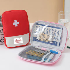 【Juego de tres piezas】💊🩹Bolso médico de viaje plegable y portátil, bolsa de almacenamiento de medicamentos de gran capacidad.