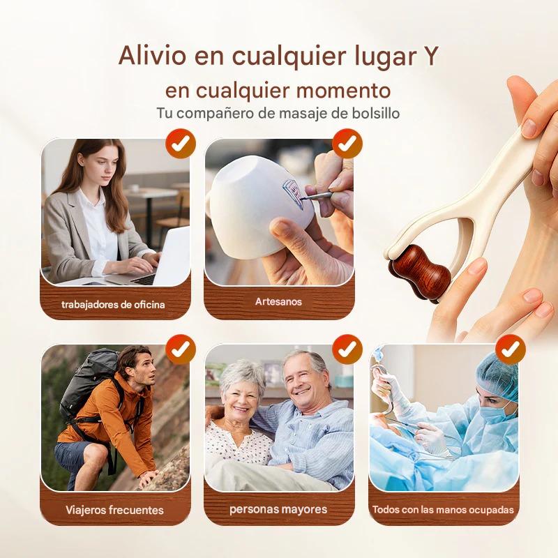 🎁【Compra 1 y llévate 1 gratis】🌿🧘 Bola de masaje de piedra Bian – para manos y dedos | Superficie lisa, ideal para la relajación y la prevención del dolor articular 💆‍♀️