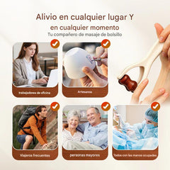 🎁【Compra 1 y llévate 1 gratis】🌿🧘 Bola de masaje de piedra Bian – para manos y dedos | Superficie lisa, ideal para la relajación y la prevención del dolor articular 💆‍♀️