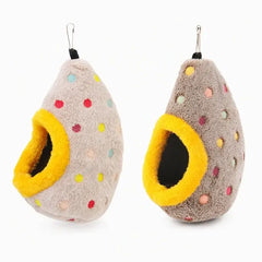 📢📢2 piezas 26 euro🐦🐤 Hamaca colgante tipo nido para pájaros: algodón cálido y comodidad en forma de huevo