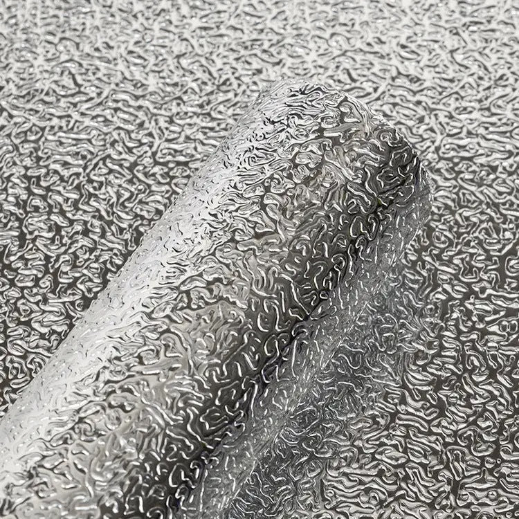 【40cm*10m】🛡️ Adhesivo de papel de aluminio removible y autoadhesivo para cocina, resistente al aceite, al calor y fácil de limpiar.