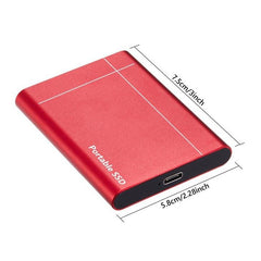 【16TB】Unidad de estado sólido externa portátil de alta velocidad y gran capacidad
