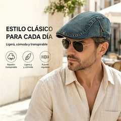🎩🌟 Boina Clásica de Estilo Inglés – Gorra Retro Unisex para un Look Sofisticado 🧵