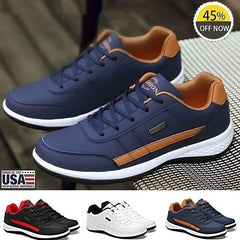 🏃‍👟【38-48】2025 Pantofi de piele confortabili ortopedici pentru bărbați noi