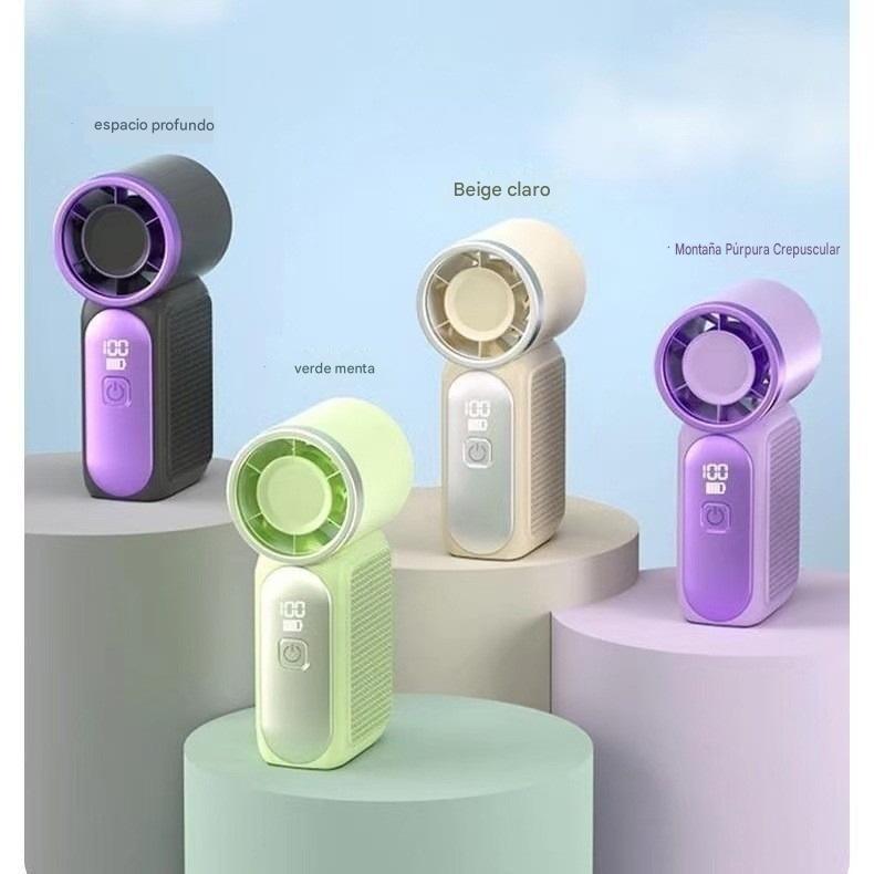 🔥✨【Compra 1 y llévate 1 gratis】💨Ventilador pequeño portátil, duradero y fácil de usar con alta velocidad❄️