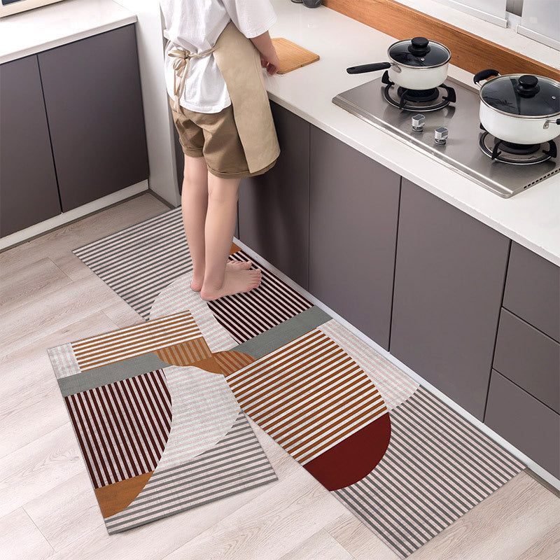 👉【40*60+40*120cm】De uso común en casa🔥Almohadilla absorbente simple y atmosférica