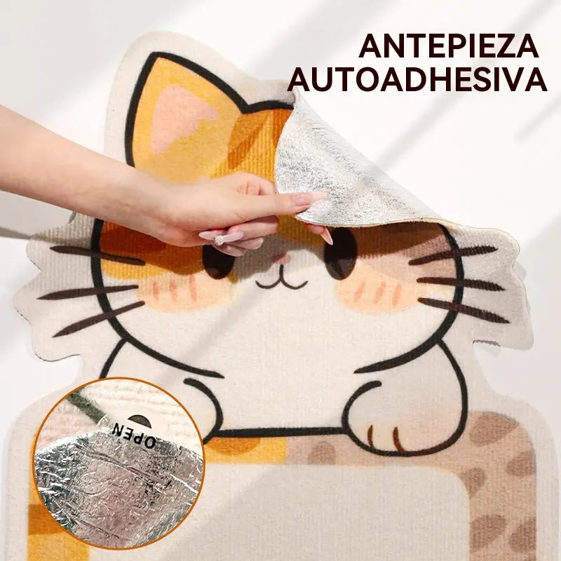 🏆【Producto más vendido】Rascador de pared para gatos, no requiere instalación, deja que tu gato libere sus emociones libremente.